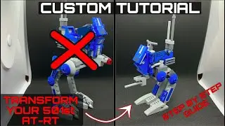 Custom 501st AT-RT using only parts from set 75280 - step by step guide!