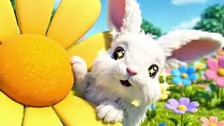 Bouncing Bunny Fun Nursery Rhyme for Kids. 