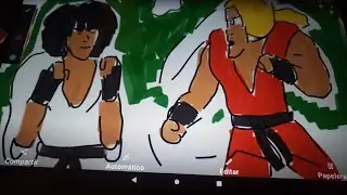The Dan verse Daniel Straker comics Street Ball Z movie 🔥 con el Ken Dan Ryu Dave Son Sakura y más 💖