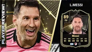 37 AND STILL THE 🐐!!!!! 89 RATED INFORM LIONEL MESSI PLAYER REVIEW - EA FC25 ULTIMATE TEAM