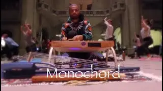 Monochord Monolina in D - Yoga on the Labyrinth, Grace Cathedral, San Francisco