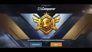 Pubg mobile season 14 conqueror in solo and inventory
