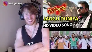 Jaggu Dada - Jaggu Duniya - Challenging Star Darshan, V Harikrishna (REACTION By Foreigner)