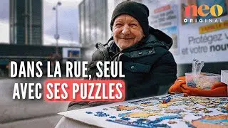 Mr Puzzle, l&rsquo;homme qui fait des puzzles seul devant Montparnasse
