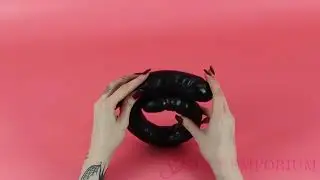 Real Feel 18 Inch Double Ender Black