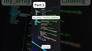 String operations part 1 | Python | day 4 #shorts