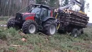 SINE F 150  4WD, mehaanilise veoga metsaveok&auml;ru.