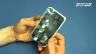 Видео обзор накладки на заднюю часть BB-mobile X145 для iPhone 4S от Сотмаркета
