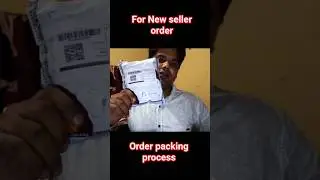 new  seller meesho order packing process | #ecommerce #meeshoseller #packingorders