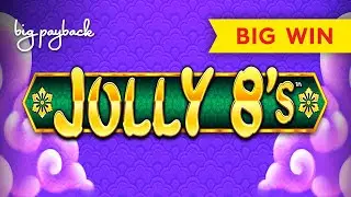 Jolly 8's Slot - BIG WIN BONUS - $6 MAX BET!