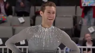 Jason Brown sp Us nats 23 ! Amazing legend !  #figureskating #usfigureskating #jasonbrown #skater