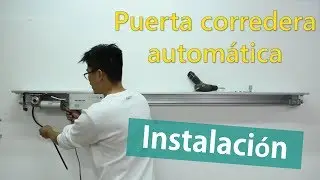 Guía de instalación automática de puertas correderas