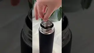 The insulated travel infuser bottle ✈️ a #travelessential for all #tealover
