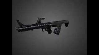 Korobov's Assault Rifle TKB-059, 3d model