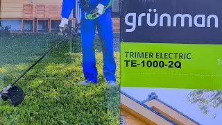Electric Grass Trimmer (Grunman, TE-1000-2Q, 230V AC, 1000 W)