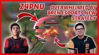 Z4pnu Faces Bren Esports New Strategy! - Mobile Legends - MLBB