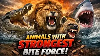 The Strongest Bite Forces in the Animal Kingdom