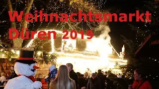 D&uuml;rener Weihnachtsmarkt 2019 Hoeschplatz - Short Cut