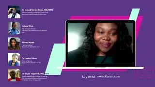 Introducing our CEO during Cameroon town hall for healthcare professionals
