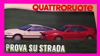 07/1989: HONDA CRX 1.6i 16v vs. VW CORRADO G60