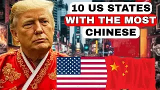 Top 10 US States with the Highest CHINESE Population! UNITED STATES OF AMERICA! CHINA!
