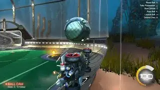 A rocket league train move