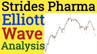 Strides Pharma Science Elliott Wave Analysis ! Premium analysis by Prateek Bhalla !