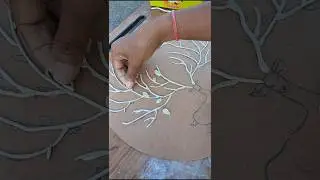 I tried 3D art for the first time 😱#craft #art #shorts #3d #viral #trending #youtubeshorts #painting