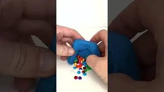 #ASMR Satisfying and Relaxing Crunchy Drop and Squish Kinetic Sand Part 69  #shorts