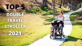 Top 5: Best  Double Stroller, Lightweight Travel Stroller 2021 | Compact Fold with Tray, Forged Iron