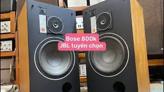 Loa Bose 800k. JBL L26 Decade Tuyển chọn đẹp xuất sắc. Ampli Luxman 507x . Tanoy 6.5 Hàng đẹp mời ae
