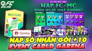 FC ONLINE | TEST CHUYỂN SÒ FC/MC NHẬN GÓI +10 - Event card garena tập 10 | XCM FC