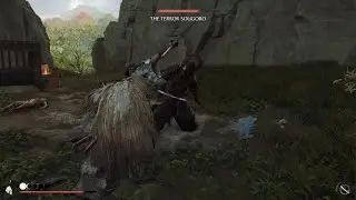 Ghost of Yōtei - Atsu vs. The Terror Sougoro - victory on blind 1st attempt!