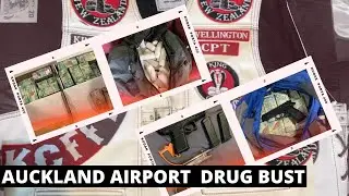 Auckland Airport drug bust and seizure | King Cobras AIGA