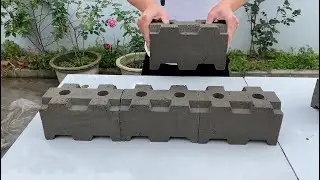 DIY interlocking brick mold from wood - Construction tips