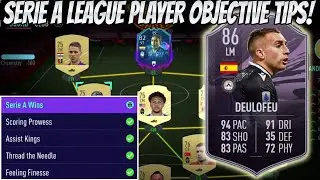 SERIE A LEAGUE PLAYER OBJECTIVES TIPS! | SPECIAL ITEM DEULFOFEU EASY! | FIFA 21 ULTIMATE TEAM!