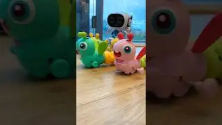 Cute Bee Caterpillar Windup Toy