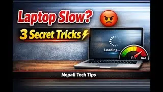 Laptop / Desktop Slow, Hang, Auto Restart Problem Fix 🔥 PC Speed Boost Tips Nepali Tech, GyanMalaNP