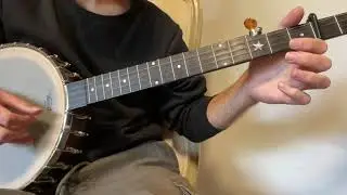 Lost Indian - Two Finger Banjo with Close Up Slow Playthrough (see description for tab)