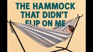 Review video of the Double Hammock with Space Saving Steel Stand Included
