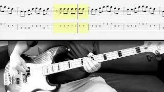 The Blues Brothers & Ray Charles - Shake a Tail Feather - (Bass Cover with Tab)