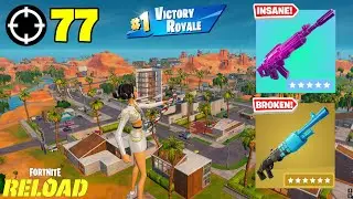 NEW GOLDEN ZOEY SKIN! 77 Elimination Solo 