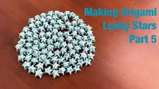 Making Origami Lucky Stars (part 5) by star-in-a-jar-22