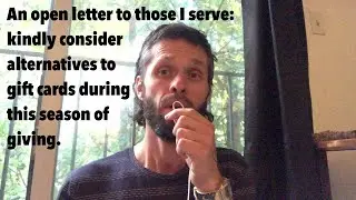 An open letter to those I serve.