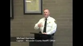 Alexander County Detention Center Dedication