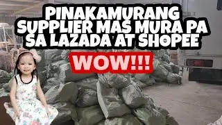 PINAKAMURANG SUPPLIER MAS MURA PA SA LAZADA AT SHOPEE