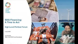 Joint SDG Fund_HLPF side-event 'SDG Financing: A Time to Act'
