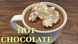 Hot Chocolate Recipe| Homemade Hot Chocolate| Chocolate Tea| Hot Cocoa  - Hearty Recipes