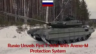 Russia Unveils First T90M With Arena-M Protection System