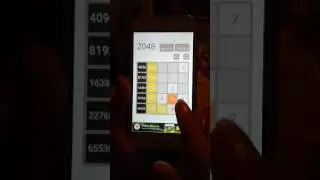 Игра 2048. Финал. Рекорд.